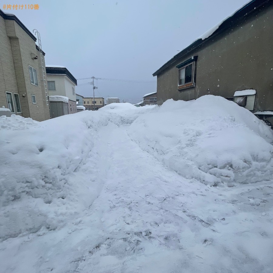 除雪作業ご依頼　お客様の声